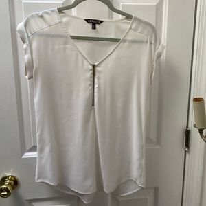 Express Zip-up Silky Blouse